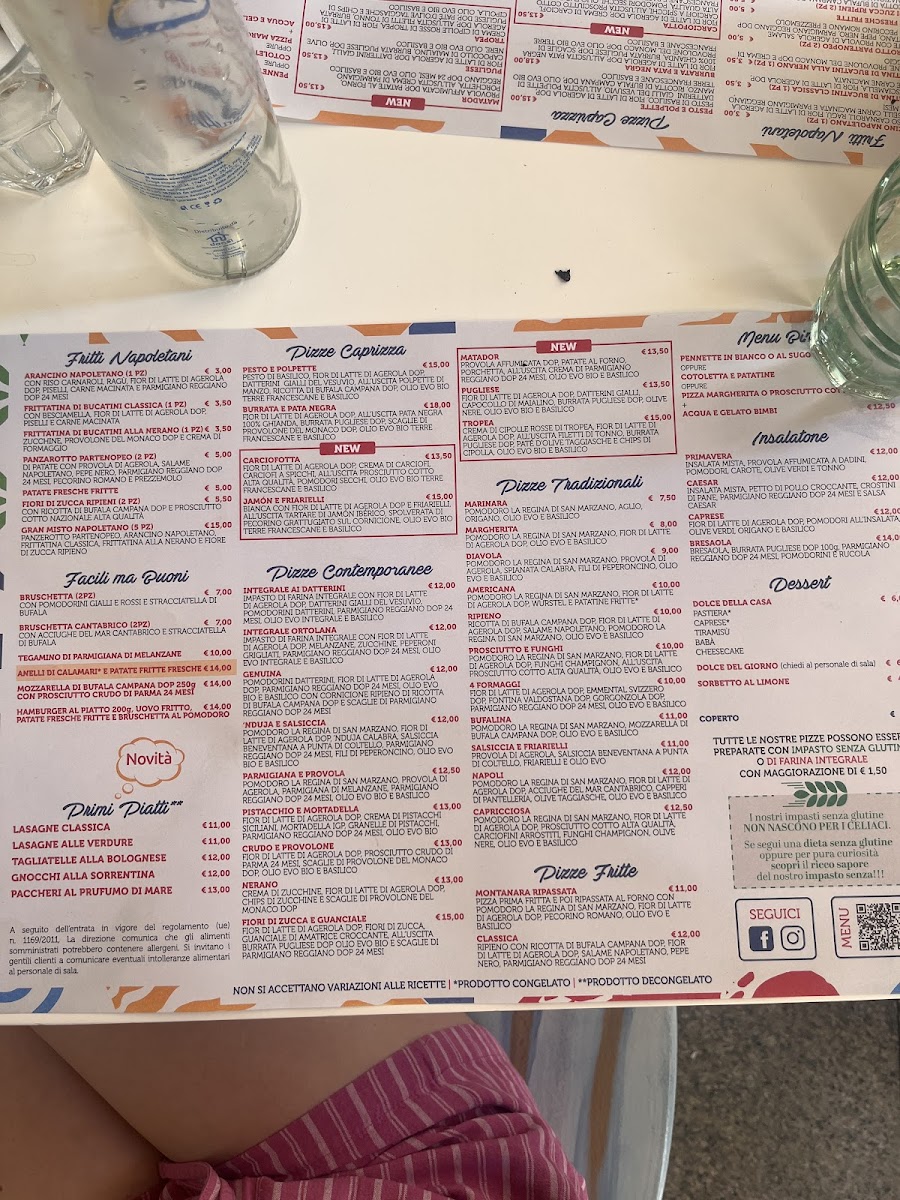 Menu Caprizza Cagliari-7