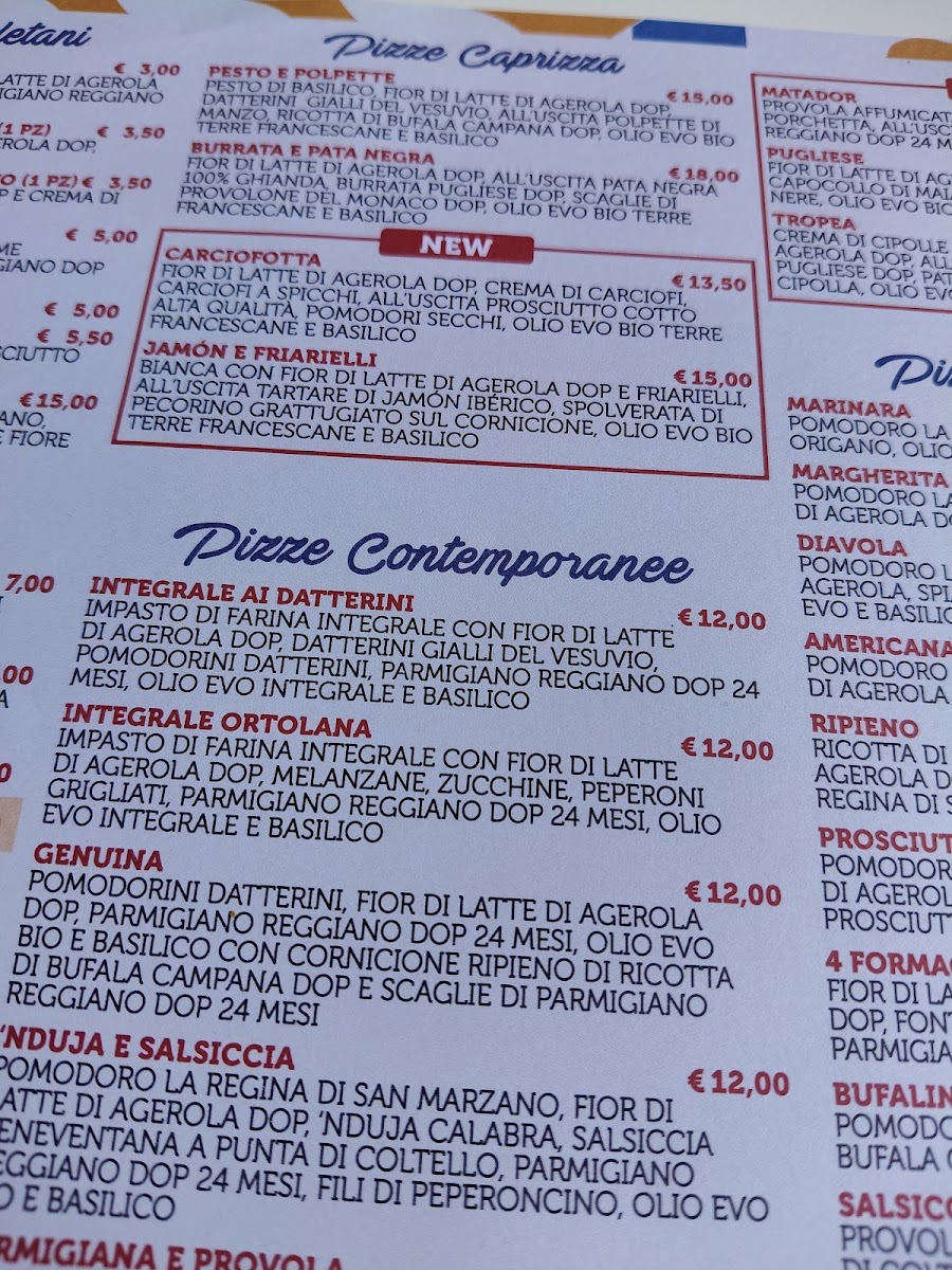 Menu Caprizza Cagliari-8